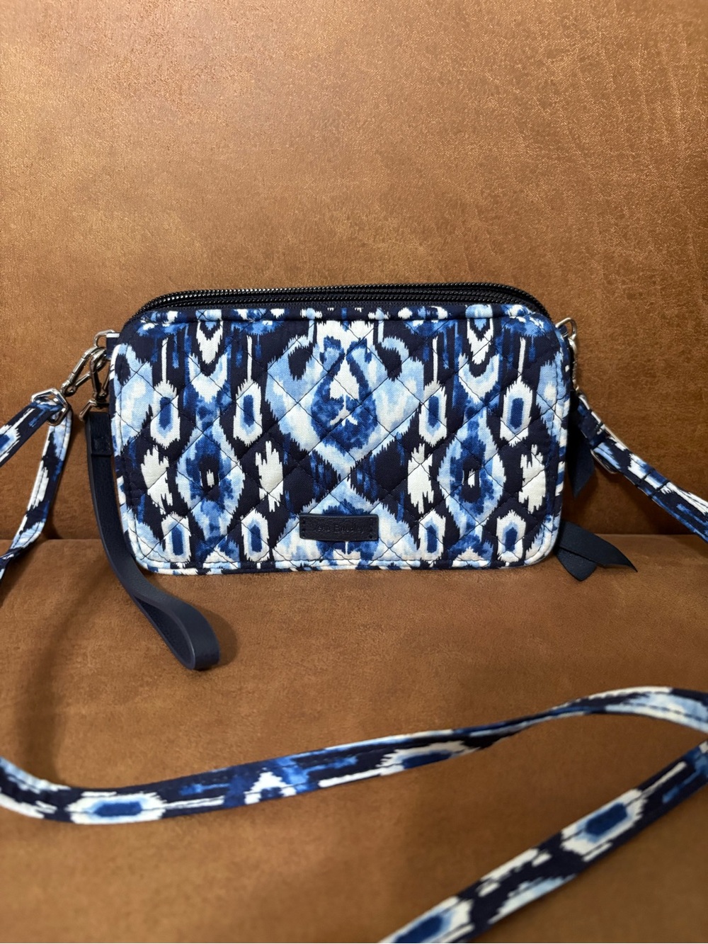 Vera Bradley RFID All in One Crossbody In Ikat Island.